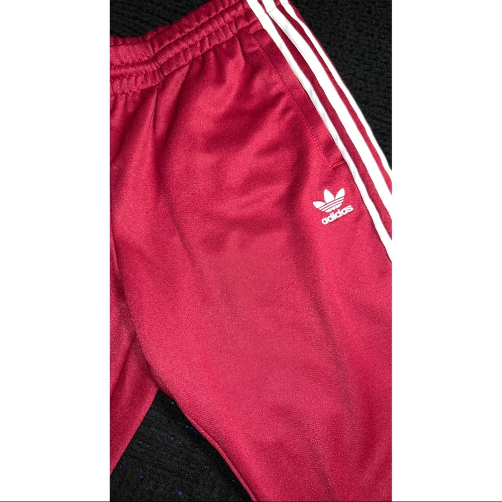 Adidas Burgundy/Dark Red Pants
